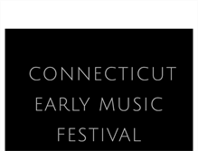 Tablet Screenshot of ctearlymusic.org